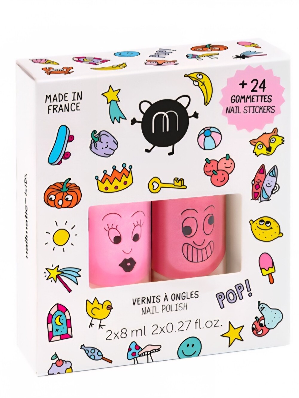 Anthropologie, Nailmatic Kids Nail Polish and Sticker Set
